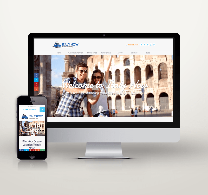 Sito Web ItalyNow Web Agency Lecce
